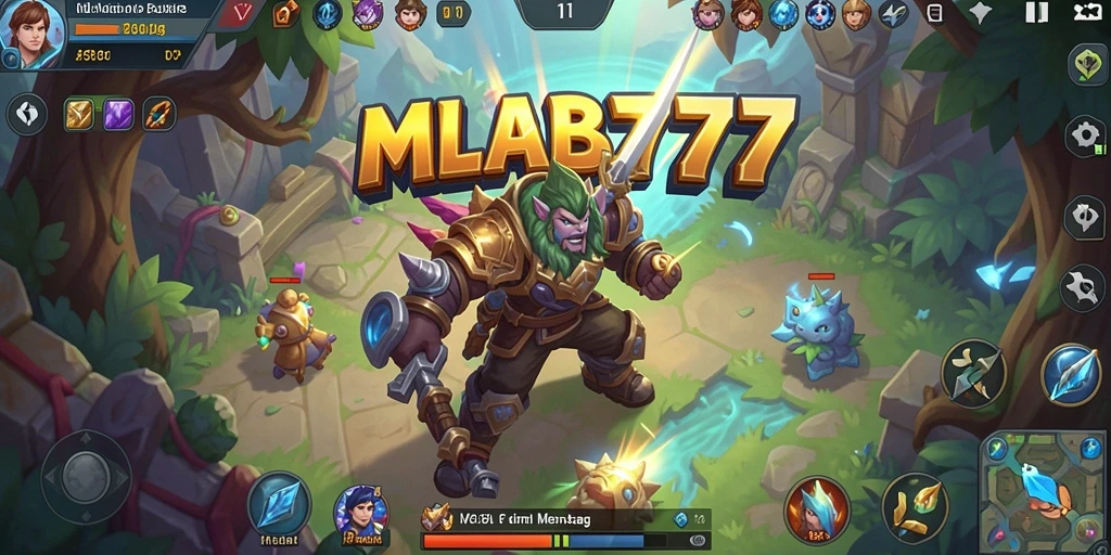 Tampilan gameplay seru dan menantang dari MLBB777