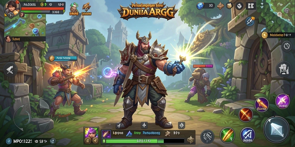 Tampilan gameplay MPO1221 yang seru dan menantang di dunia ARPG.