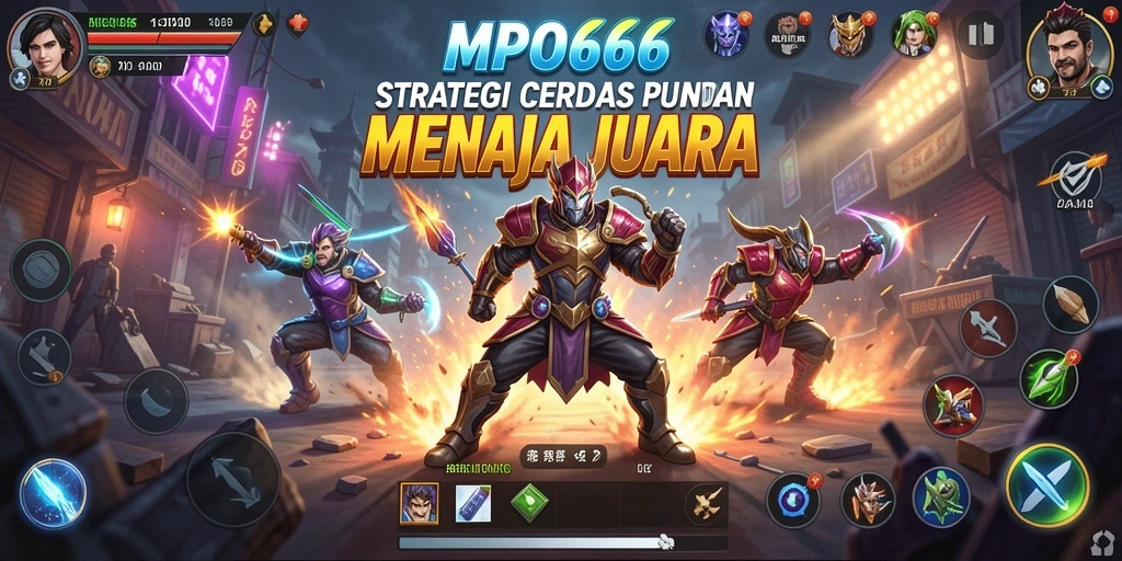 Tampilan seru gameplay MPO666 dalam aksi strategi.