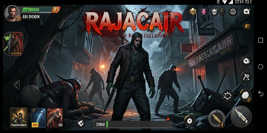 Gameplay menegangkan dari RAJACAIR dengan suasana Horror yang mencekam.